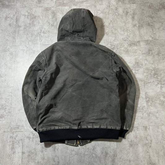 00s メキシコ製 ブラック カーハート アクティブジャケット ダックL