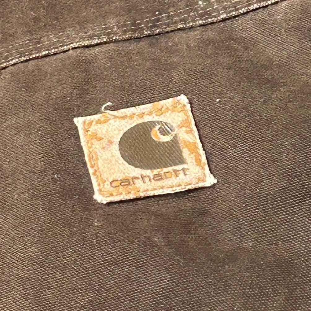 00s メキシコ製USA生地 ダークブラウン カーハート トラディショナルジャケット ダックXL