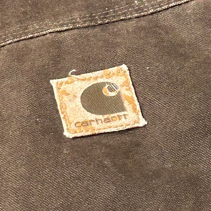 00s メキシコ製USA生地 ダークブラウン カーハート トラディショナルジャケット ダックXL