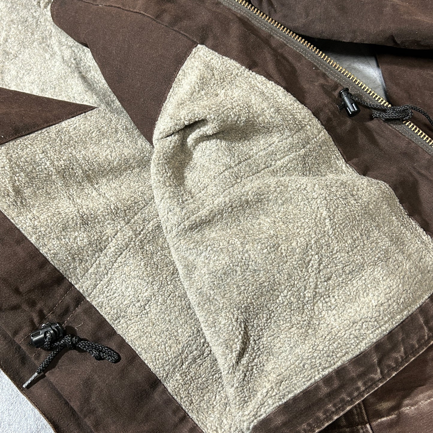 00s メキシコ製USA生地 ダークブラウン カーハート トラディショナルジャケット ダックXL