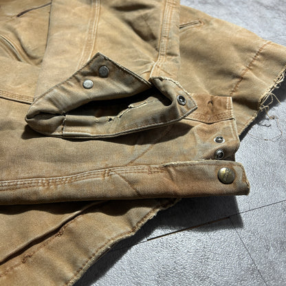 00s メキシコ製 ブラウン カーハート デトロイトジャケット ダックL