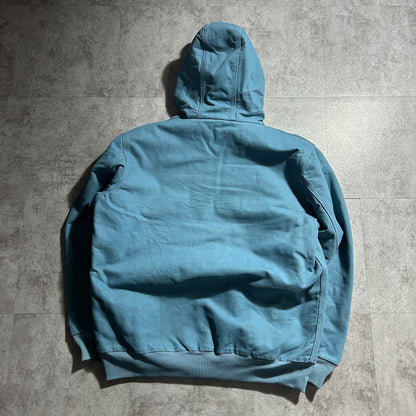 00s メキシコ製 ブルー カーハート アクティブジャケット ダックXL