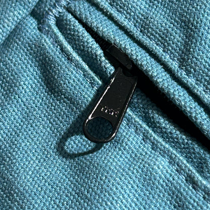 00s メキシコ製 ブルー カーハート アクティブジャケット ダックXL