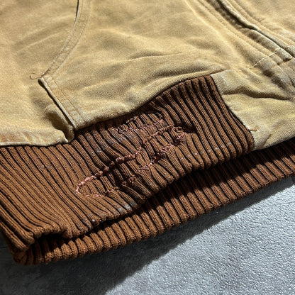 00s USA製 ブラウン カーハート アクティブジャケット ダック