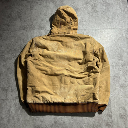 00s USA製 ブラウン カーハート アクティブジャケット ダック