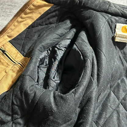 00s USA製 ブラウン カーハート アクティブジャケット ダック