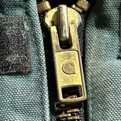 80-90s 星タグ USA製 グリーン カーハート トラディショナルジャケット ダックXXL(2L)