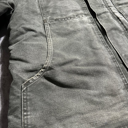 00s メキシコ　 USA生地製 モスグリーン カーハート トラディショナルジャケット ダックL