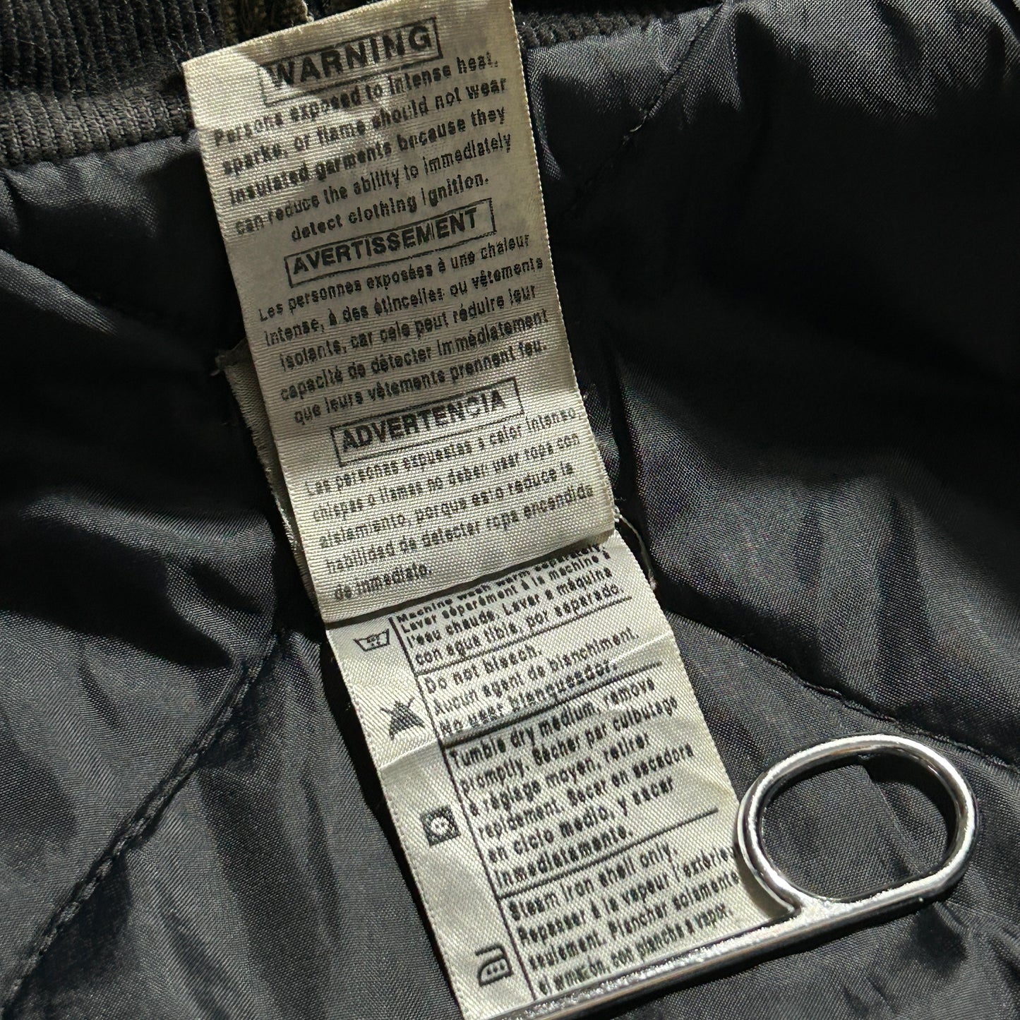 00s メキシコ　 USA生地製 モスグリーン カーハート トラディショナルジャケット ダックL