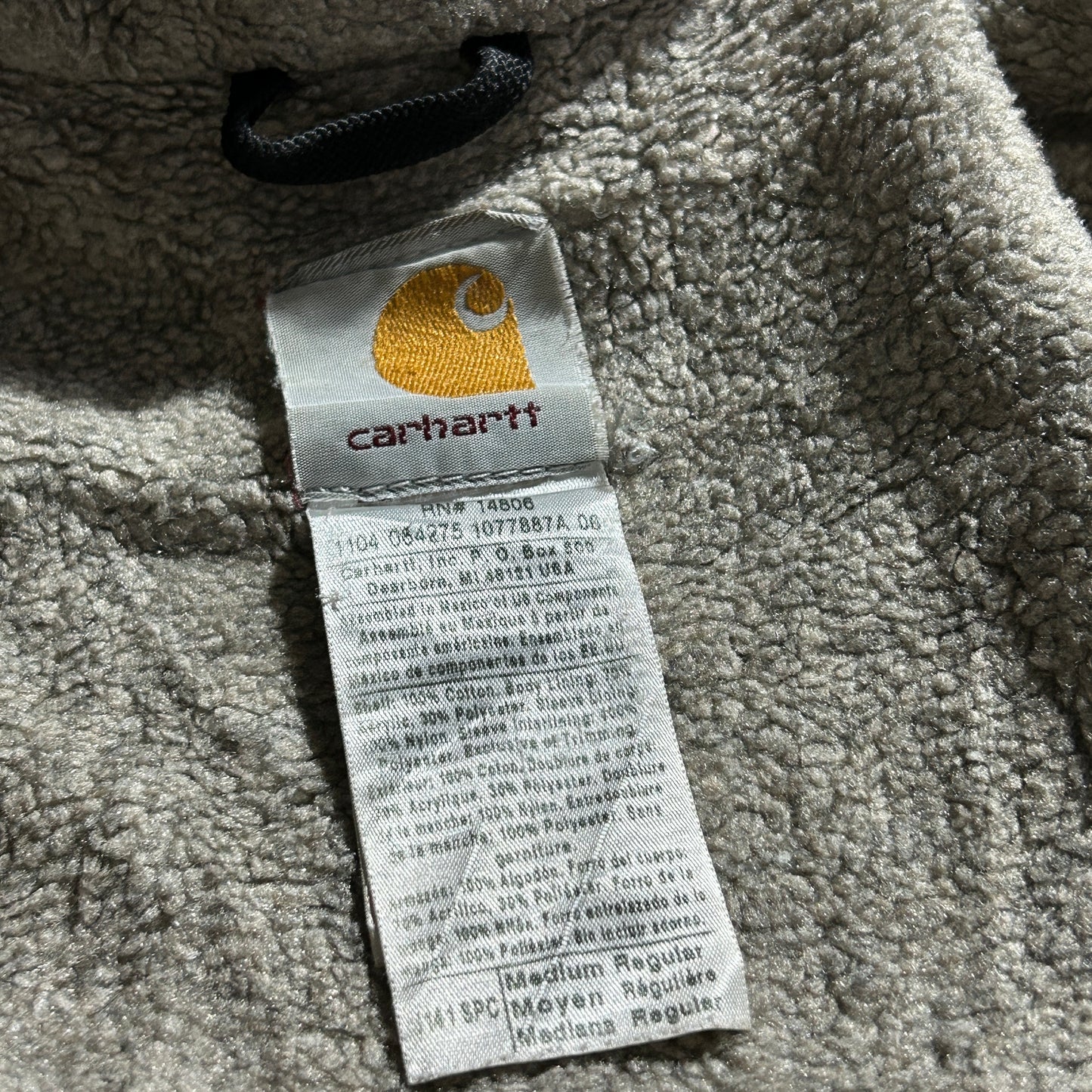 00s メキシコ　 USA生地製 グリーン カーハート アクティブジャケット ダックM