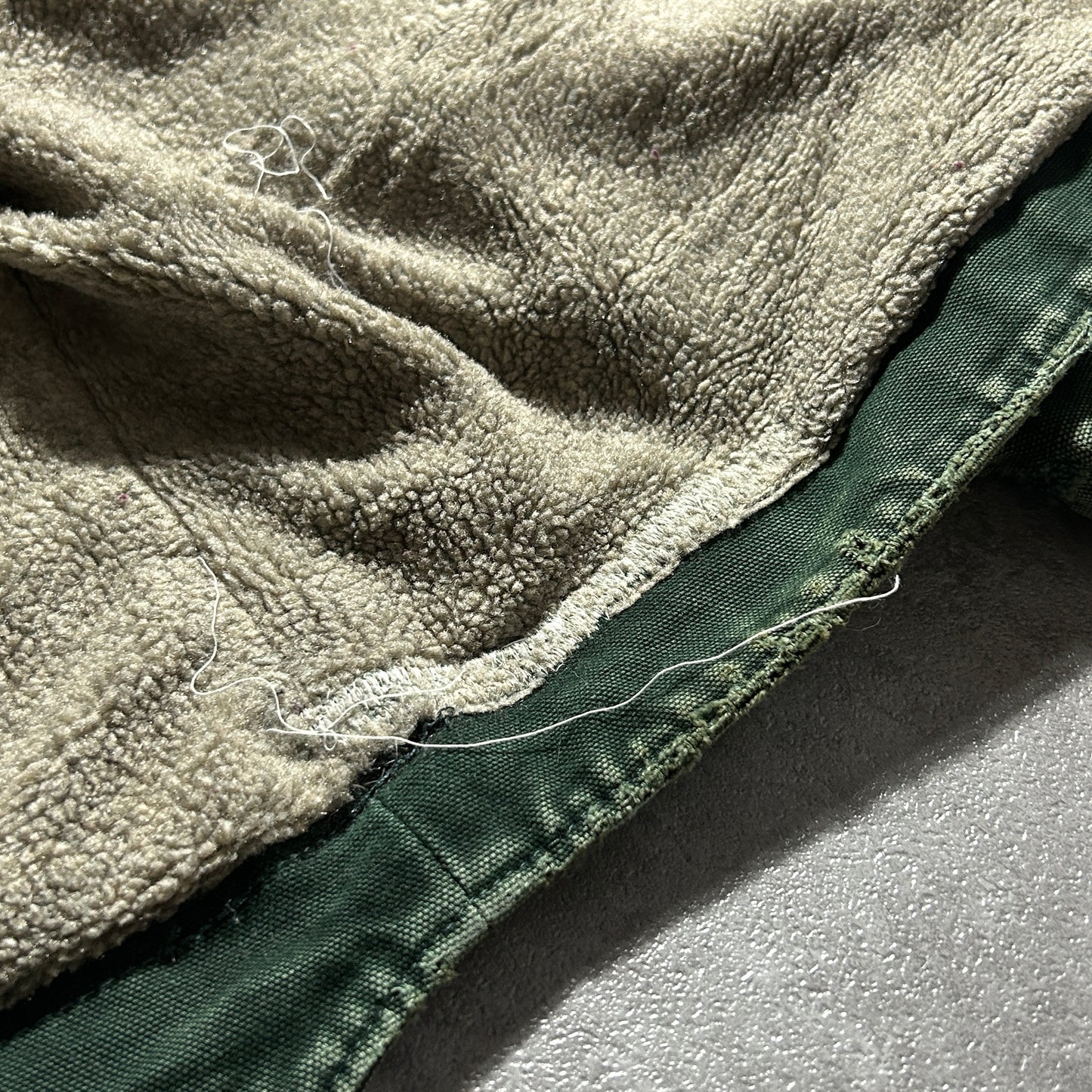 00s メキシコ　 USA生地製 グリーン カーハート アクティブジャケット ダックM