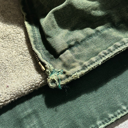 00s メキシコ　 USA生地製 グリーン カーハート アクティブジャケット ダックM