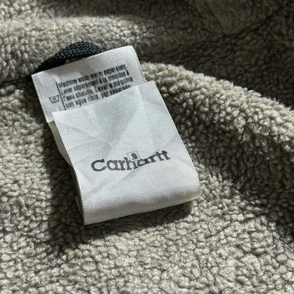 00s メキシコ製 USA生地 ダークブラウン カーハート アクティブジャケット ダックXXL(2L)