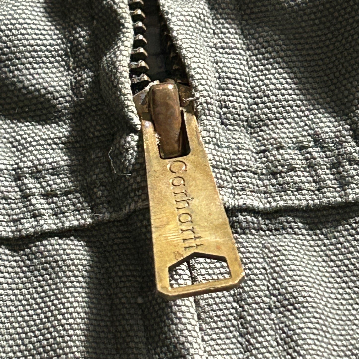 00s メキシコ製 モスグリーン カーハート アクティブジャケット ダックL