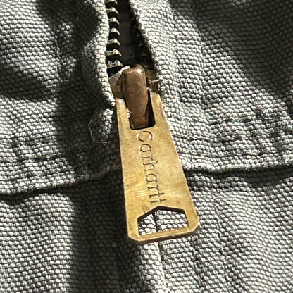 00s メキシコ製 モスグリーン カーハート アクティブジャケット ダックL