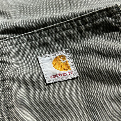 00s メキシコ製 モスグリーン カーハート アクティブジャケット ダックL