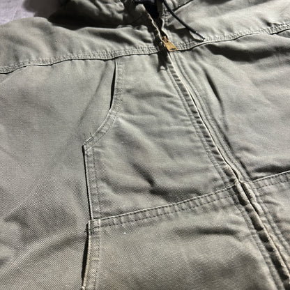 00s メキシコ製 モスグリーン カーハート アクティブジャケット ダックL