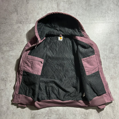 00s メキシコ製 パープル カーハート アクティブジャケット ダックM