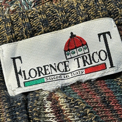 90s Florence Tricot 3D knit sweater made in Italy
